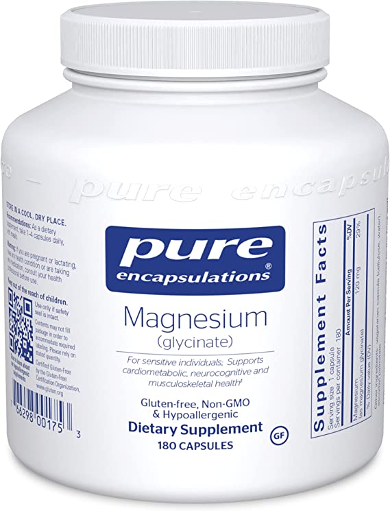 Magnesium Glycinate (180 capsules)