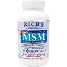 Load image into Gallery viewer, Methylsulfonylmethane (MSM) (250 tablets)
