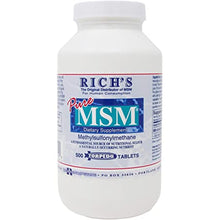 Load image into Gallery viewer, Methylsulfonylmethane (MSM) (500 tablets)
