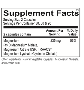 Reacted Magnesium (180 capsules)